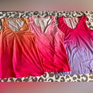 3 pack ombré tanks